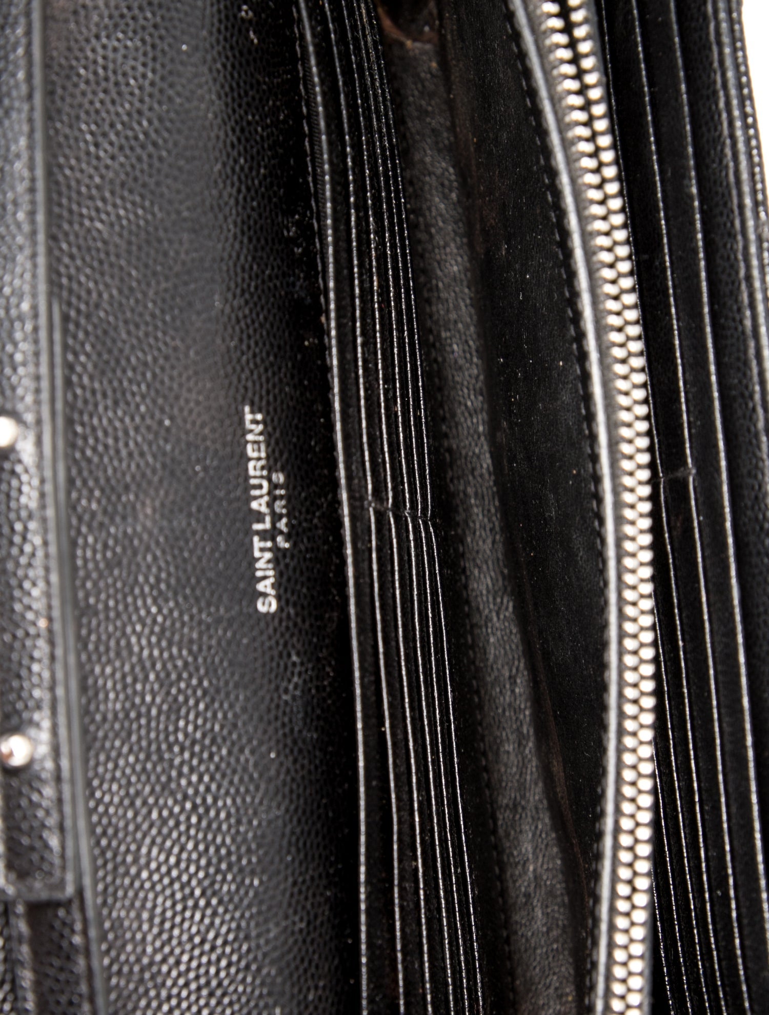 Saint Laurent Chevron Shoulder Bag